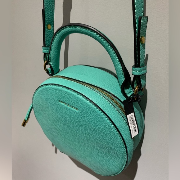 Love and Lore bag Sophia round xbody bag aqua turquoise - Picture 3 of 8